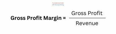 gross profit margin formula